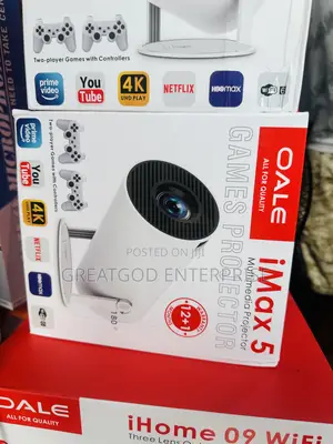 OALE iMax 5 Games & Multimedia Projector