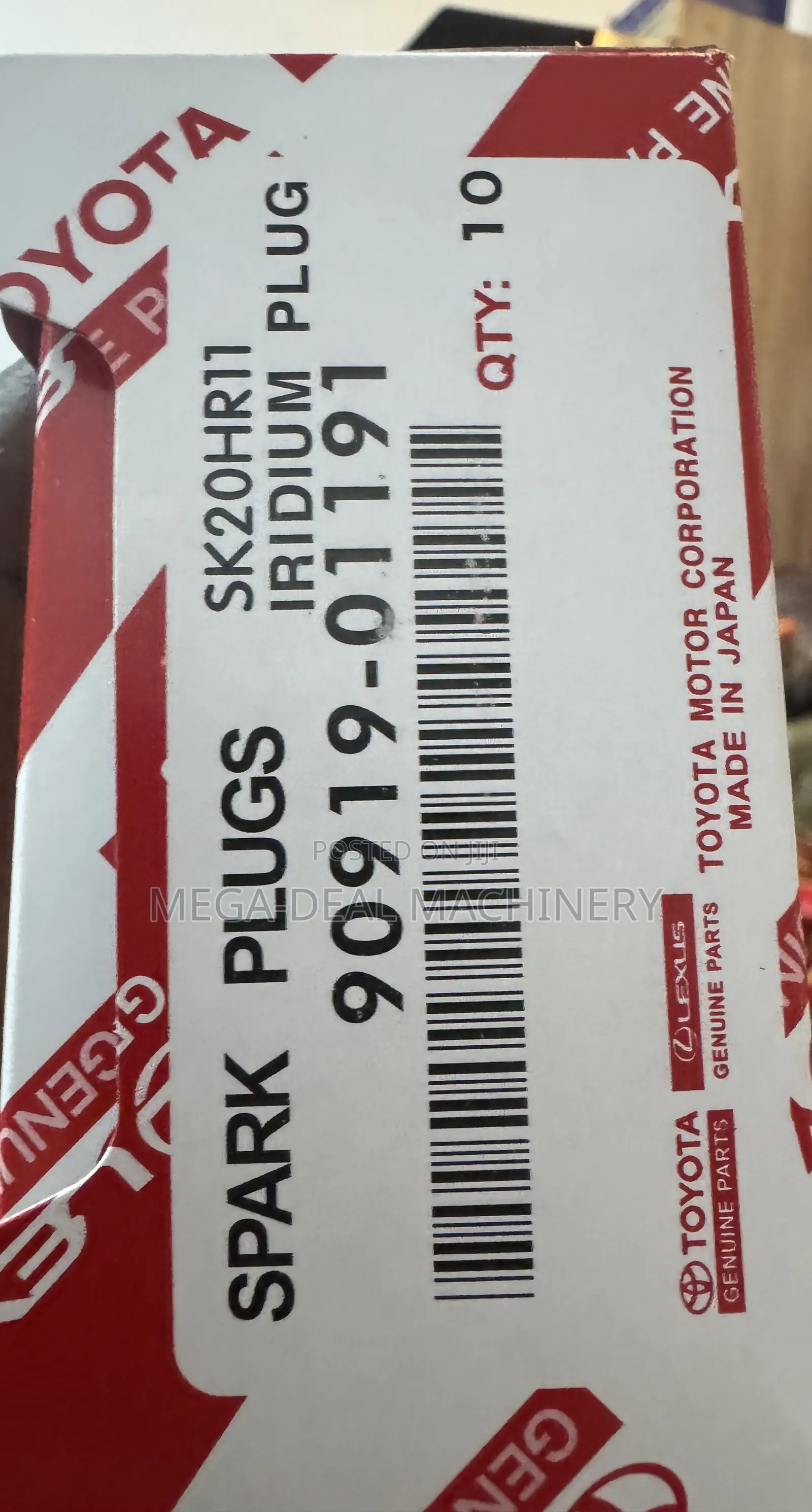 Genuine Denso Iridium Spark Plugs (SK20HR11 / 90919-01191) Wholesale