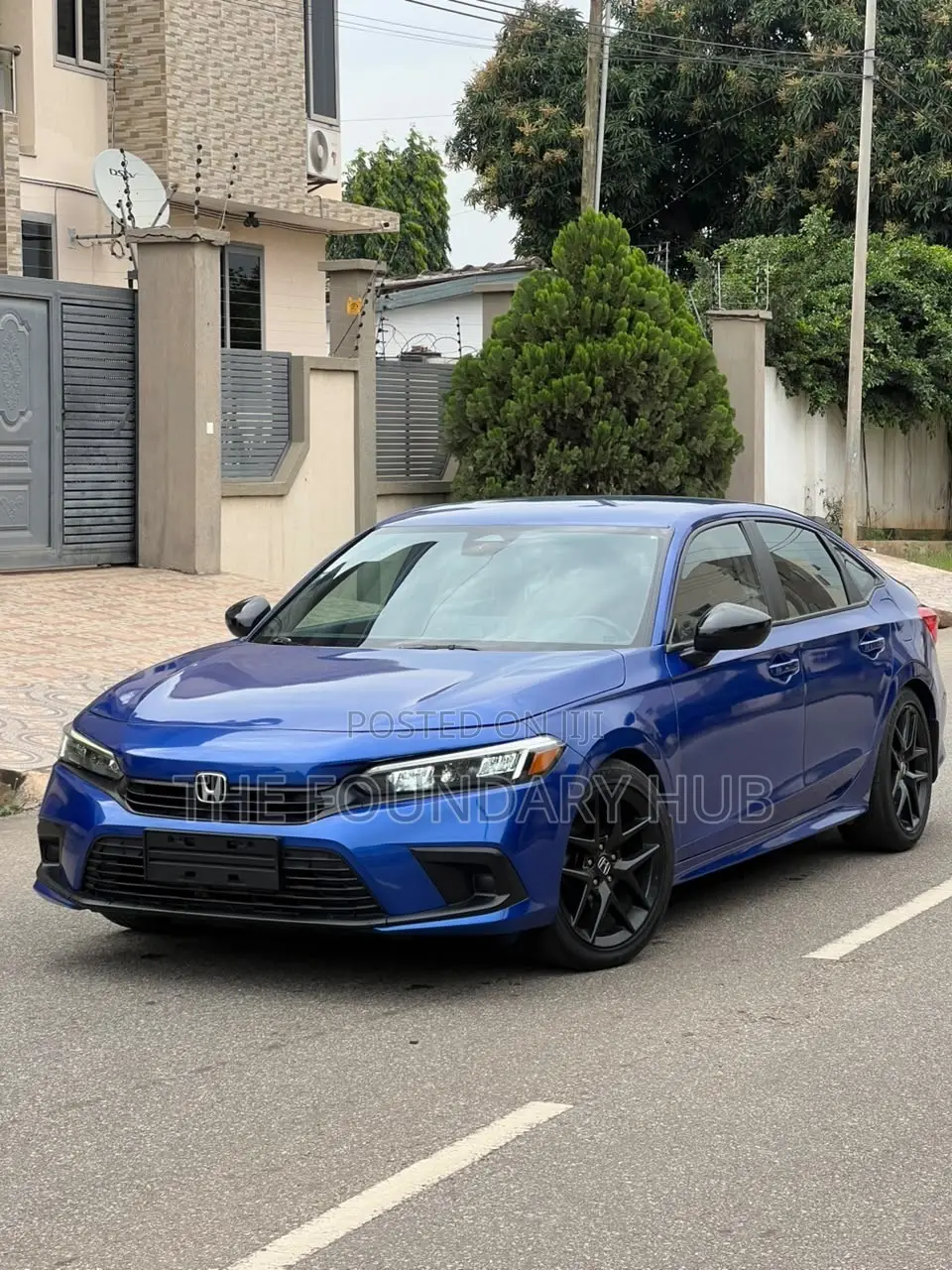 Honda Civic Sport 2022 Blue