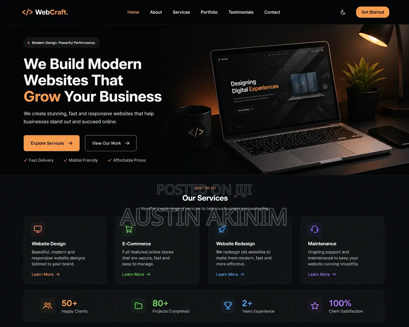 Professional Website Design for Your Business | Fast & Affordable