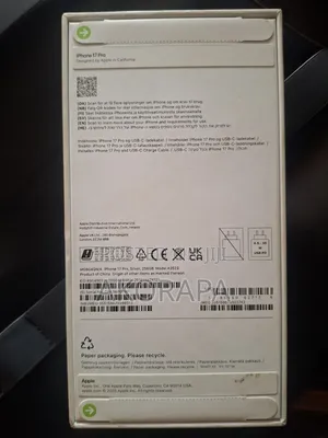 New Apple iPhone 17 Pro 256 GB Silver