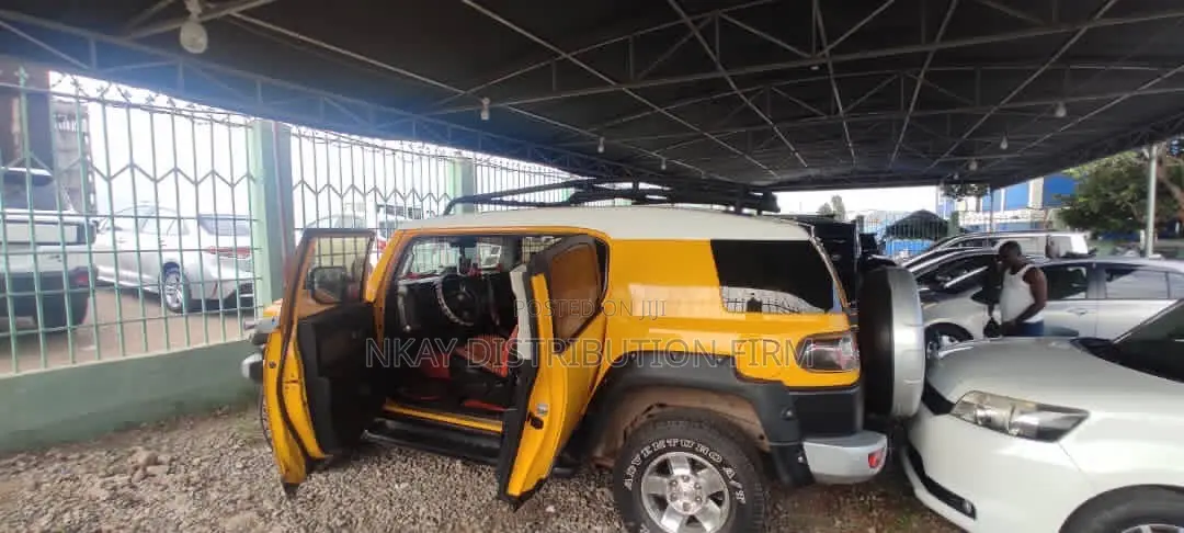 Toyota FJ Cruiser 4dr SUV 4WD (4.0L 6cyl 6M) 2014 Yellow