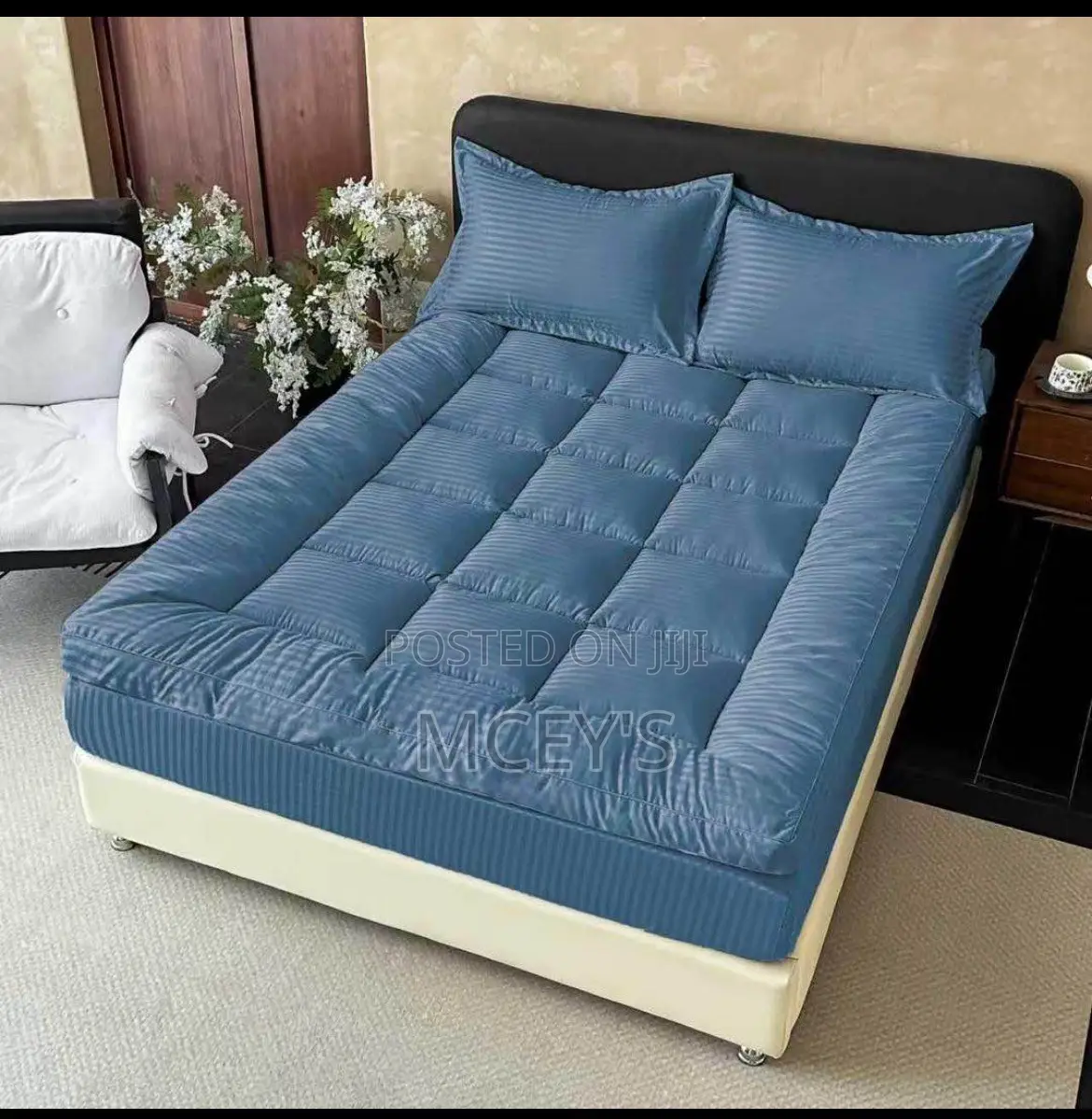 Blue Mattress Topper