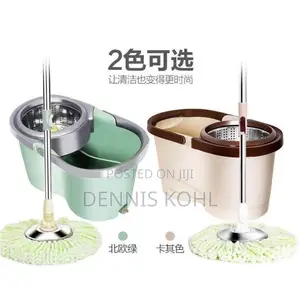 Rotary Mop One Dragging Clean New Dry and Wet Dual-Purpose Bucket