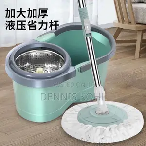 Rotary Mop One Dragging Clean New Dry and Wet Dual-Purpose Bucket