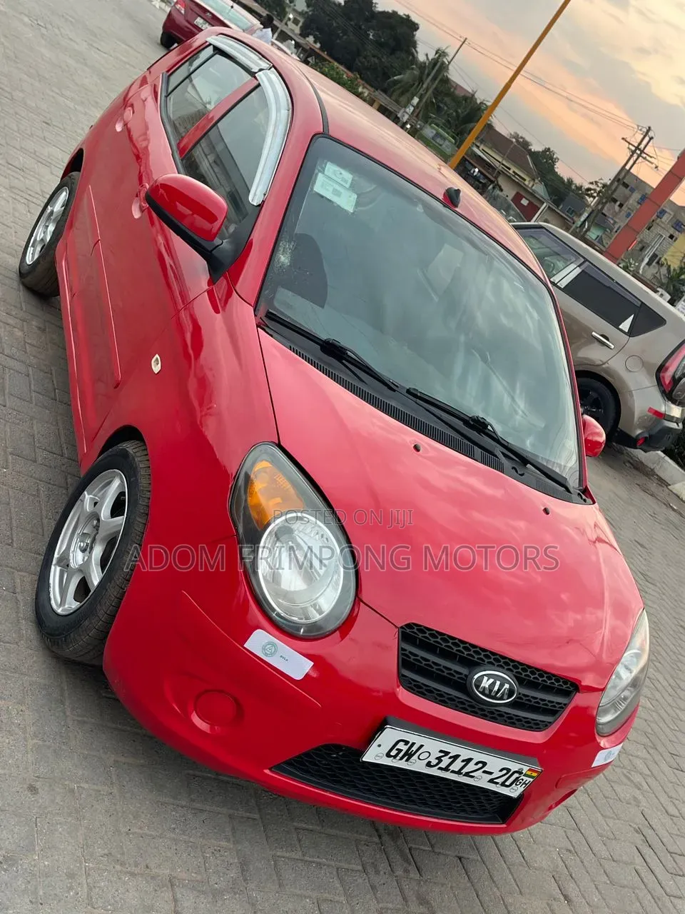 Kia Morning 2010 Red