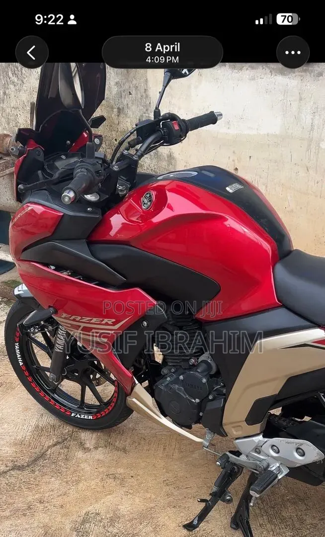 Yamaha FZ 2015 Red