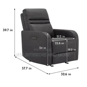 Leather Power Recliner(Aldryn)