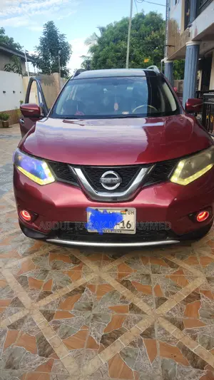 Nissan Rogue SL 4dr SUV AWD (2.5L 4cyl CVT) 2014 Red