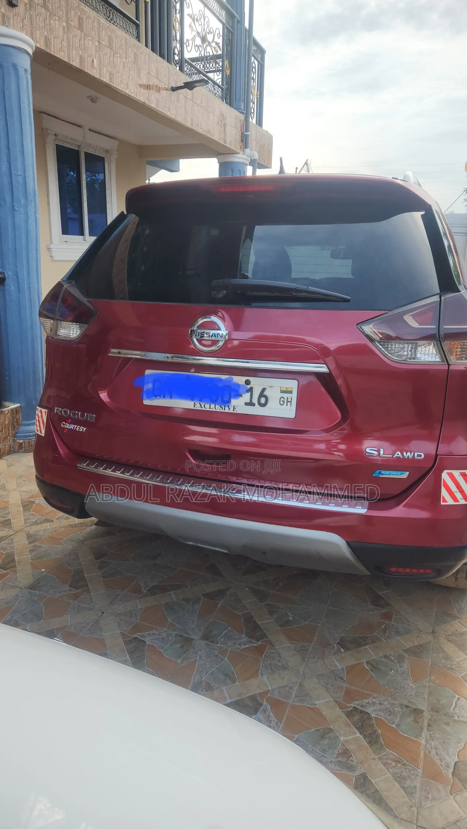 Nissan Rogue SL 4dr SUV AWD (2.5L 4cyl CVT) 2014 Red