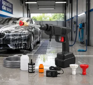 Cordless High Pressure Car Wash Gun Machine Rechargeable With