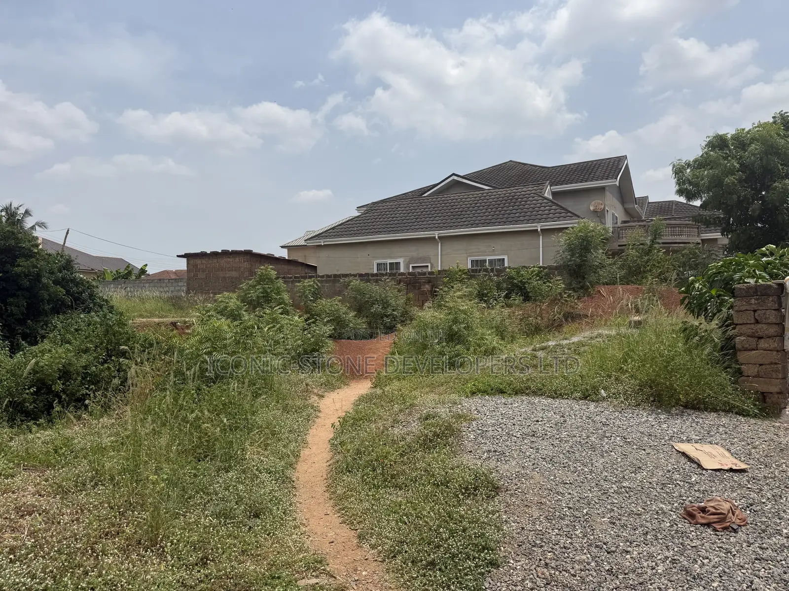 Registered 90/100sqft Land at Agbogba for Sale