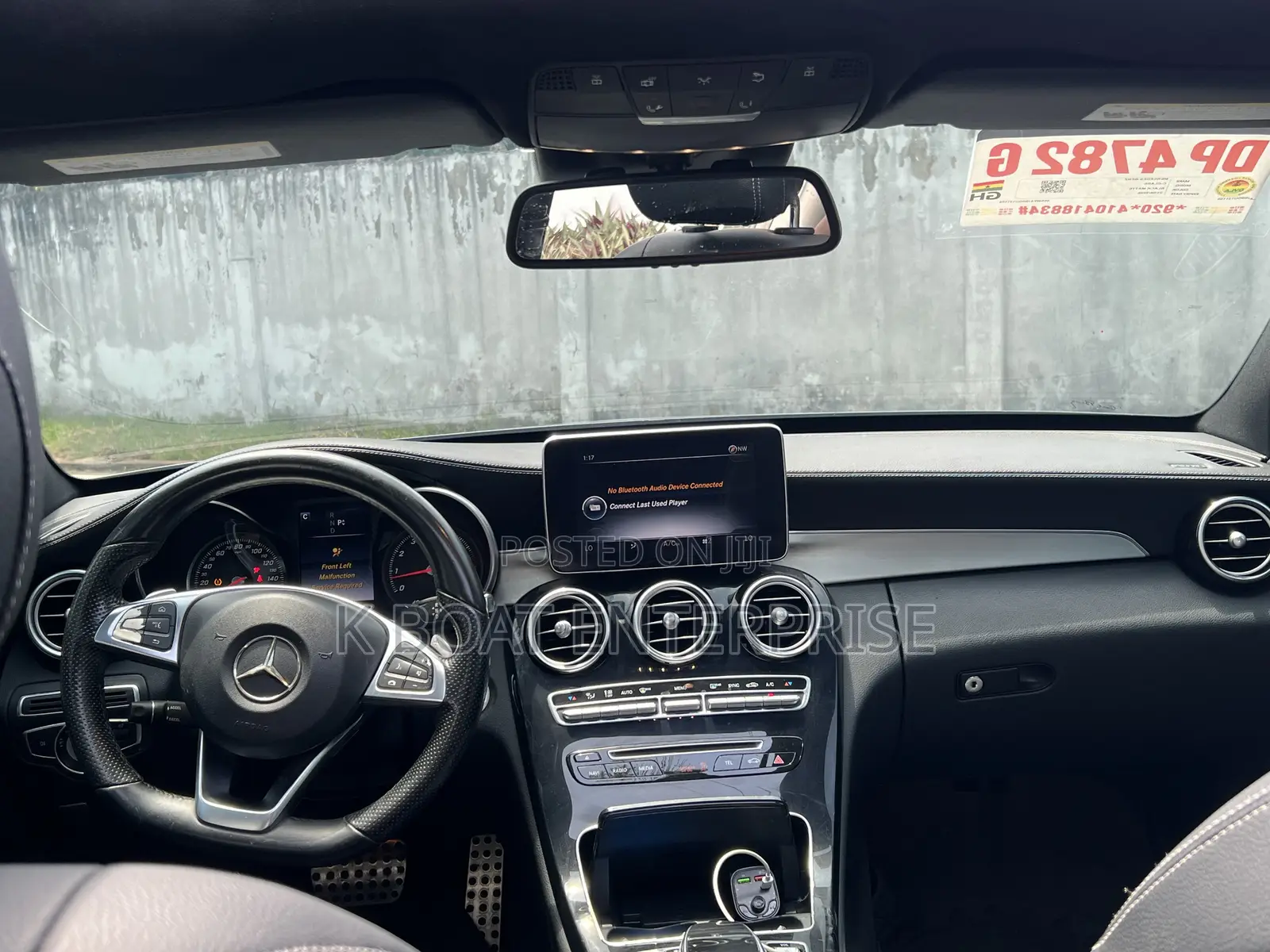 Mercedes-Benz C300 Sport 4Matic Sedan AWD (2.0L 4cyll 7A) 2016 Gray