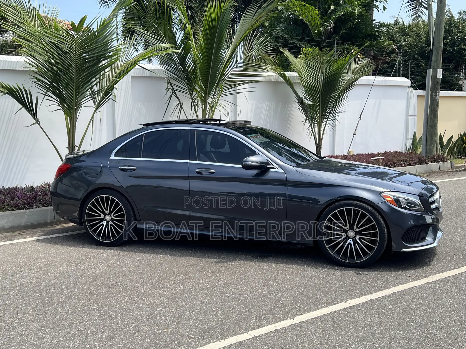 Mercedes-Benz C300 Sport 4Matic Sedan AWD (2.0L 4cyll 7A) 2016 Gray