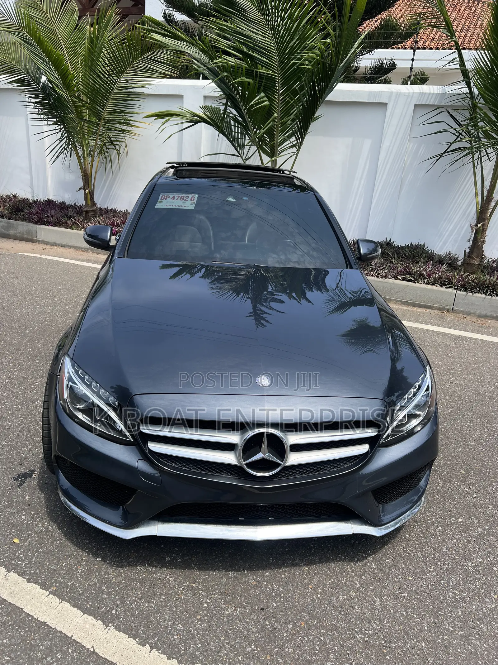 Mercedes-Benz C300 Sport 4Matic Sedan AWD (2.0L 4cyll 7A) 2016 Gray