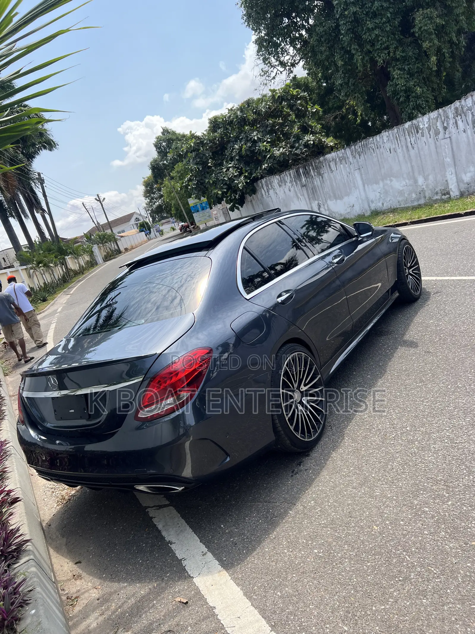 Mercedes-Benz C300 Sport 4Matic Sedan AWD (2.0L 4cyll 7A) 2016 Gray