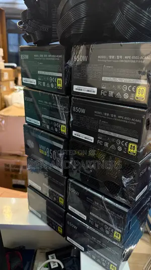 Cooler Master 850W, 80+ Gold, PCIE 5 / ATX 3.1Full Modular PSU
