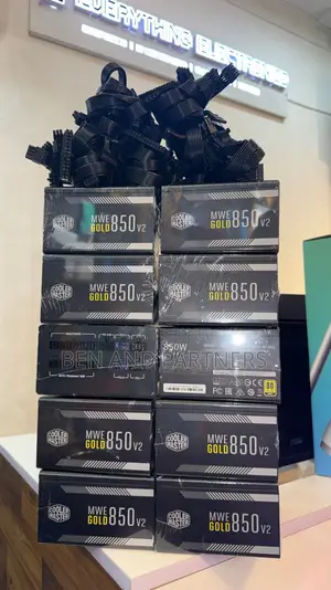 Cooler Master 850W, 80+ Gold, PCIE 5 / ATX 3.1Full Modular PSU