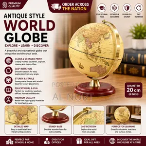 20 Cm Educational World Globe