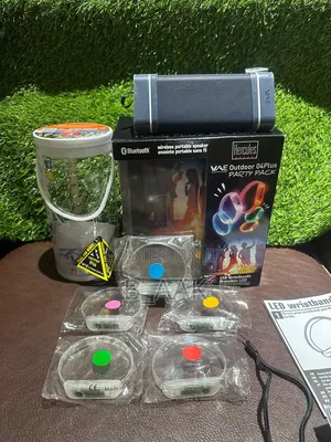 Hercules WAE Outdoor 04Plus Party Pack Rechargeable Bluetooth Speaker