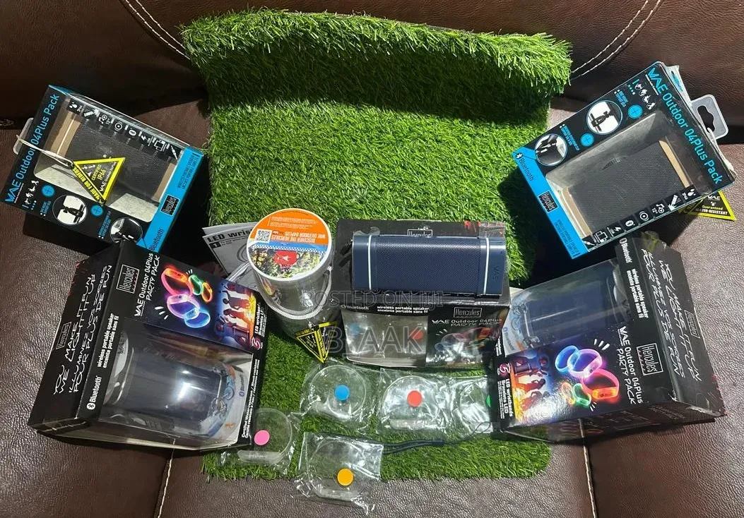 Hercules WAE Outdoor 04Plus Party Pack Rechargeable Bluetooth Speaker