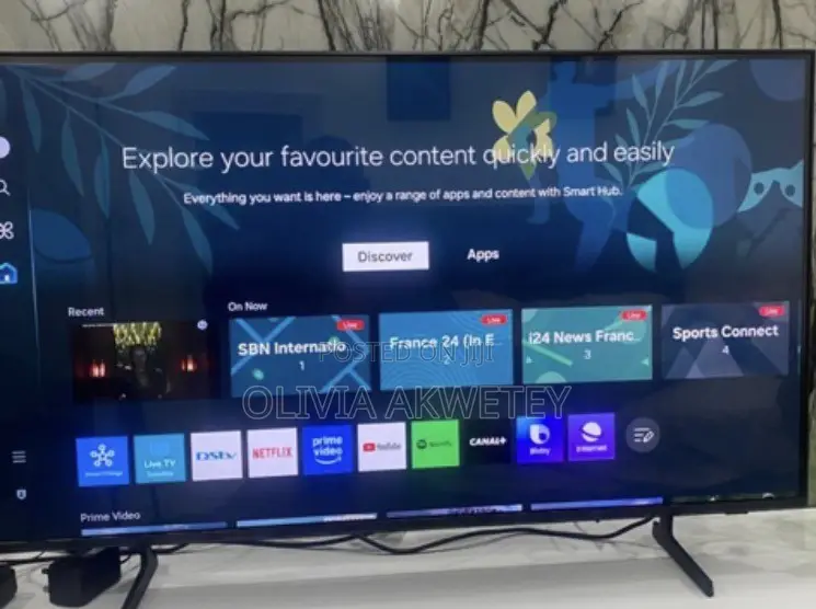 Samsung Smart 43 Inches 4k Crystal