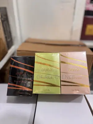 Aura Collection ( Kiss of Rose, Pista Dessert & Crisp Flower) Edp