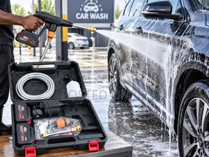 Cordless Portable High Pressure Car Wash Machine Gun Rechargeable
