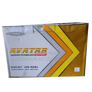 Premium Car Battery (90AH / 17 Plates) – German Technology