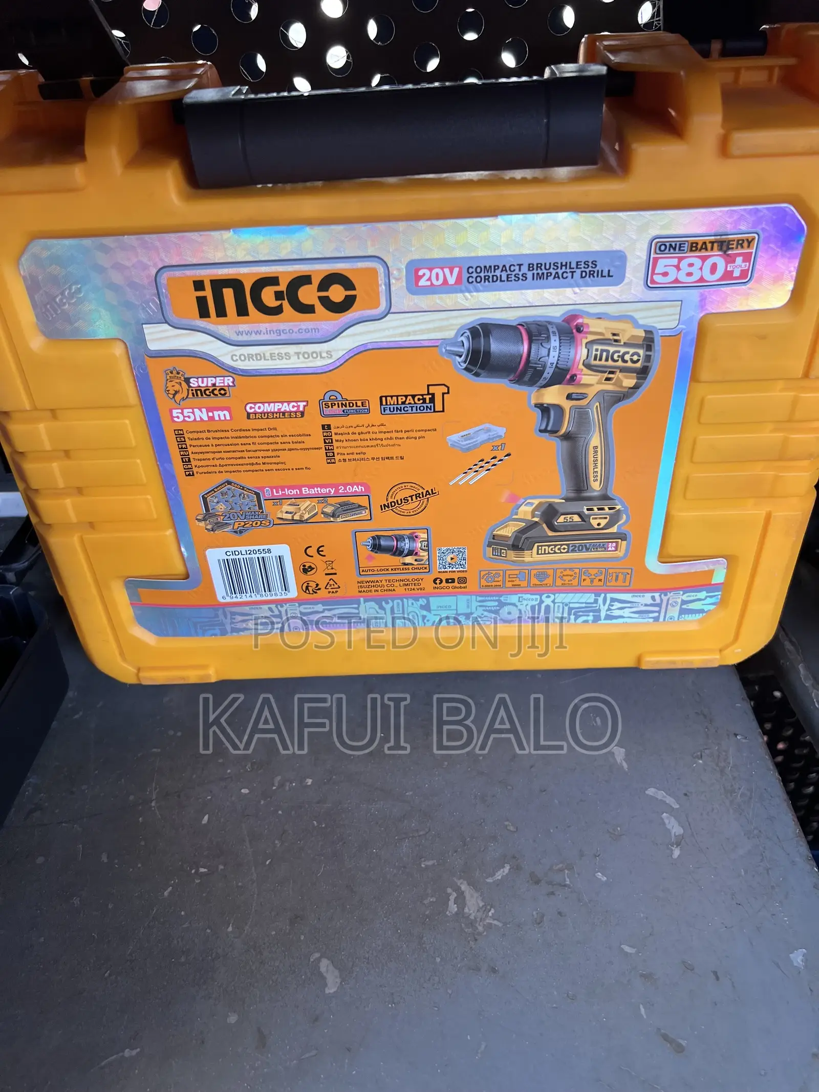Ingco Drilling Machine Cordless