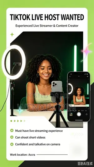 Experienced TikTok Live Host & Content Creator Wanted
