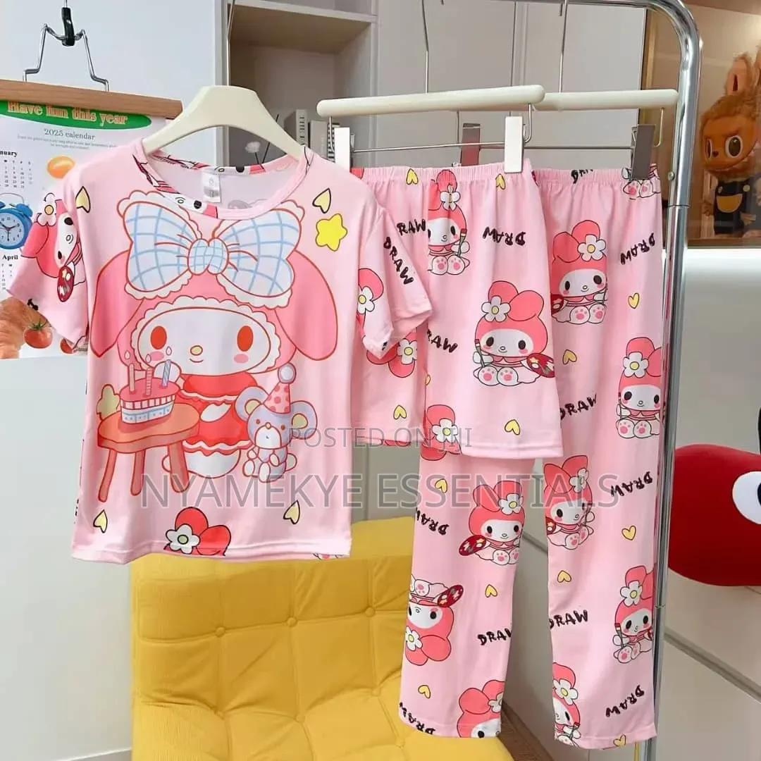 Kuromi Kids 3 in 1 Pyjamas Set
