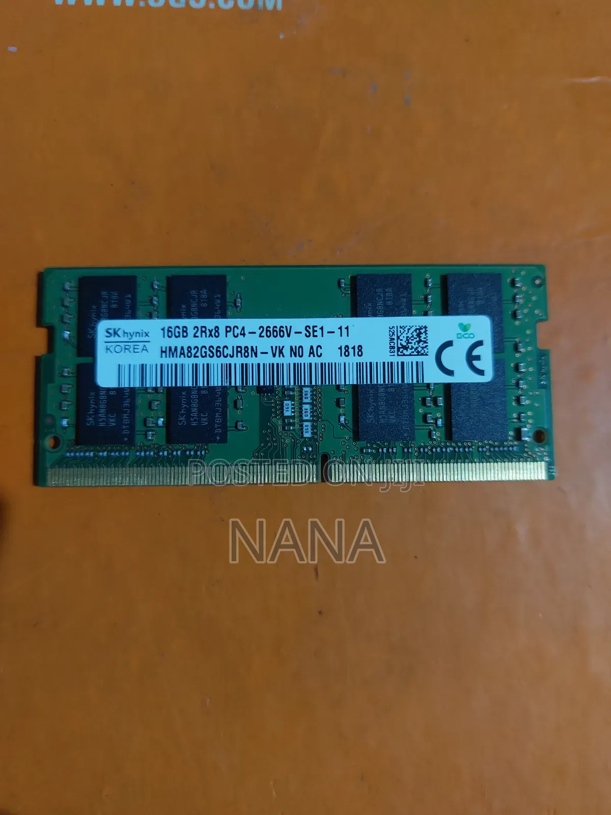 Sk Hynix 16gb Laptop Ram Ddr4 2666mhz
