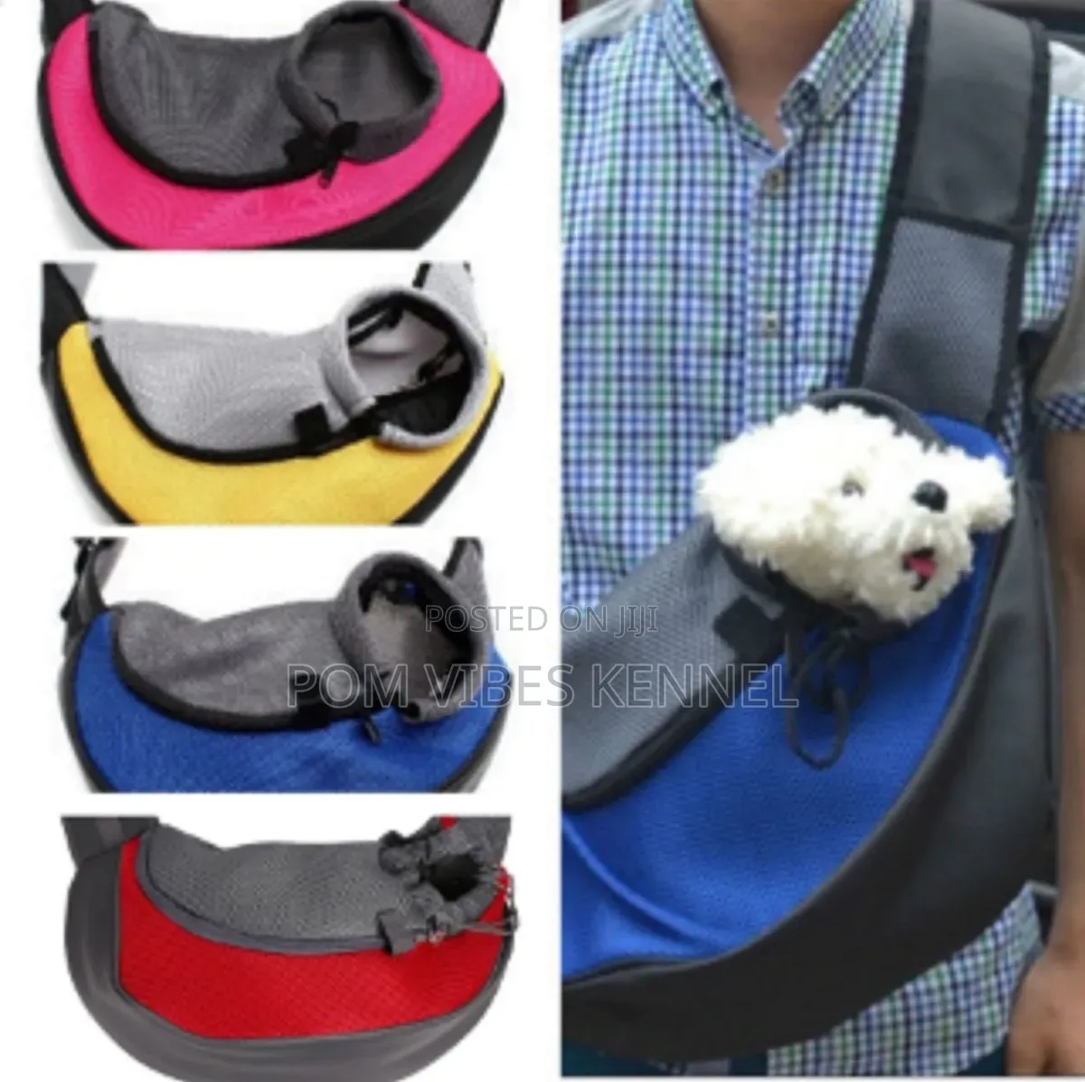 Breathable Mesh Pet Sling Carrier