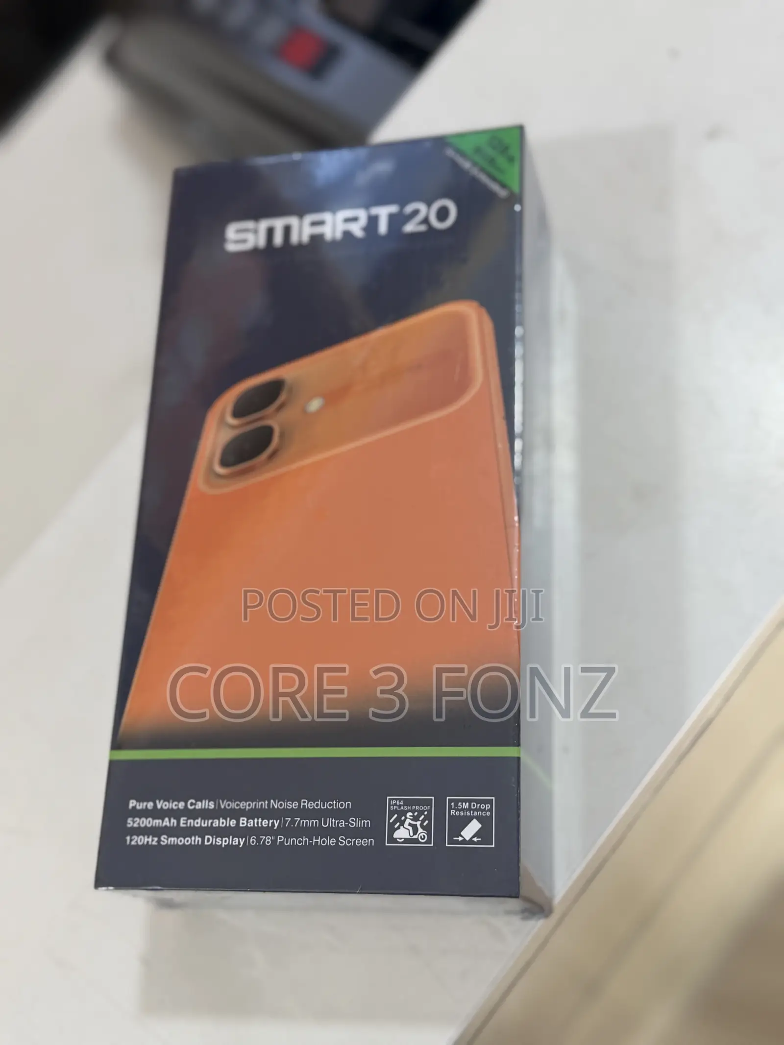 New Infinix Smart 20 128 GB Black