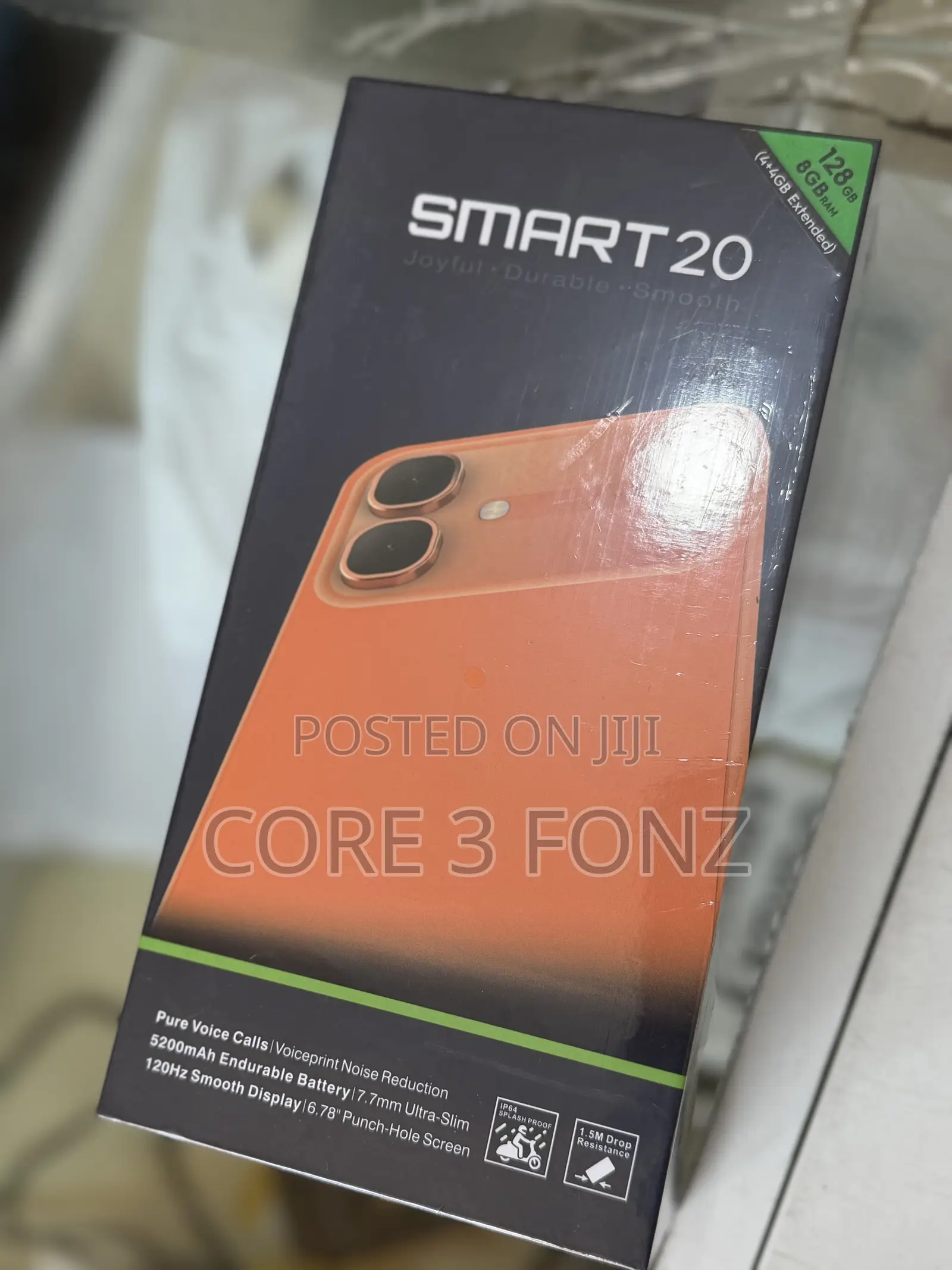 New Infinix Smart 20 128 GB Black