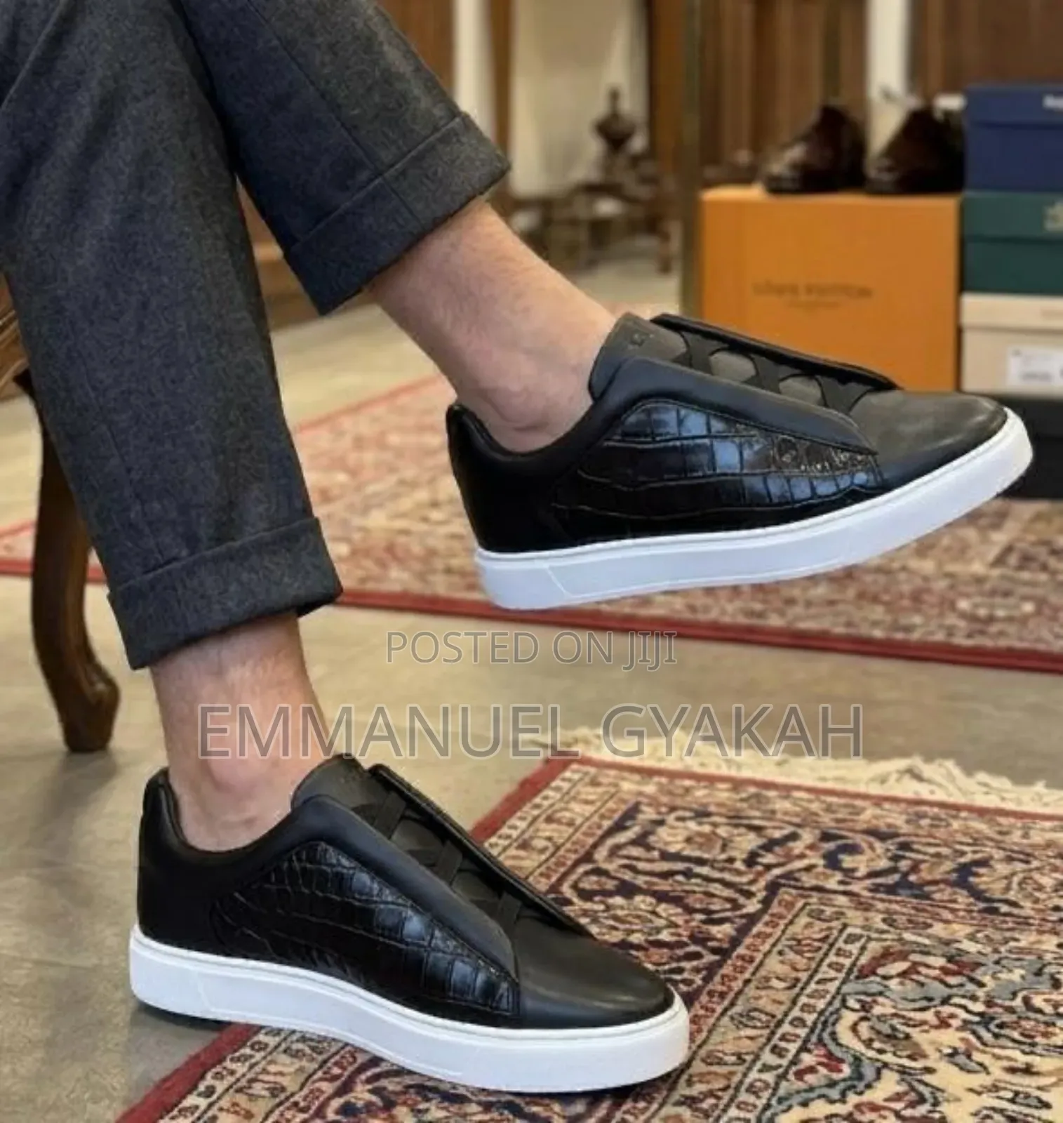 Quality Kap Zori , Polo and Santoni Sneakers