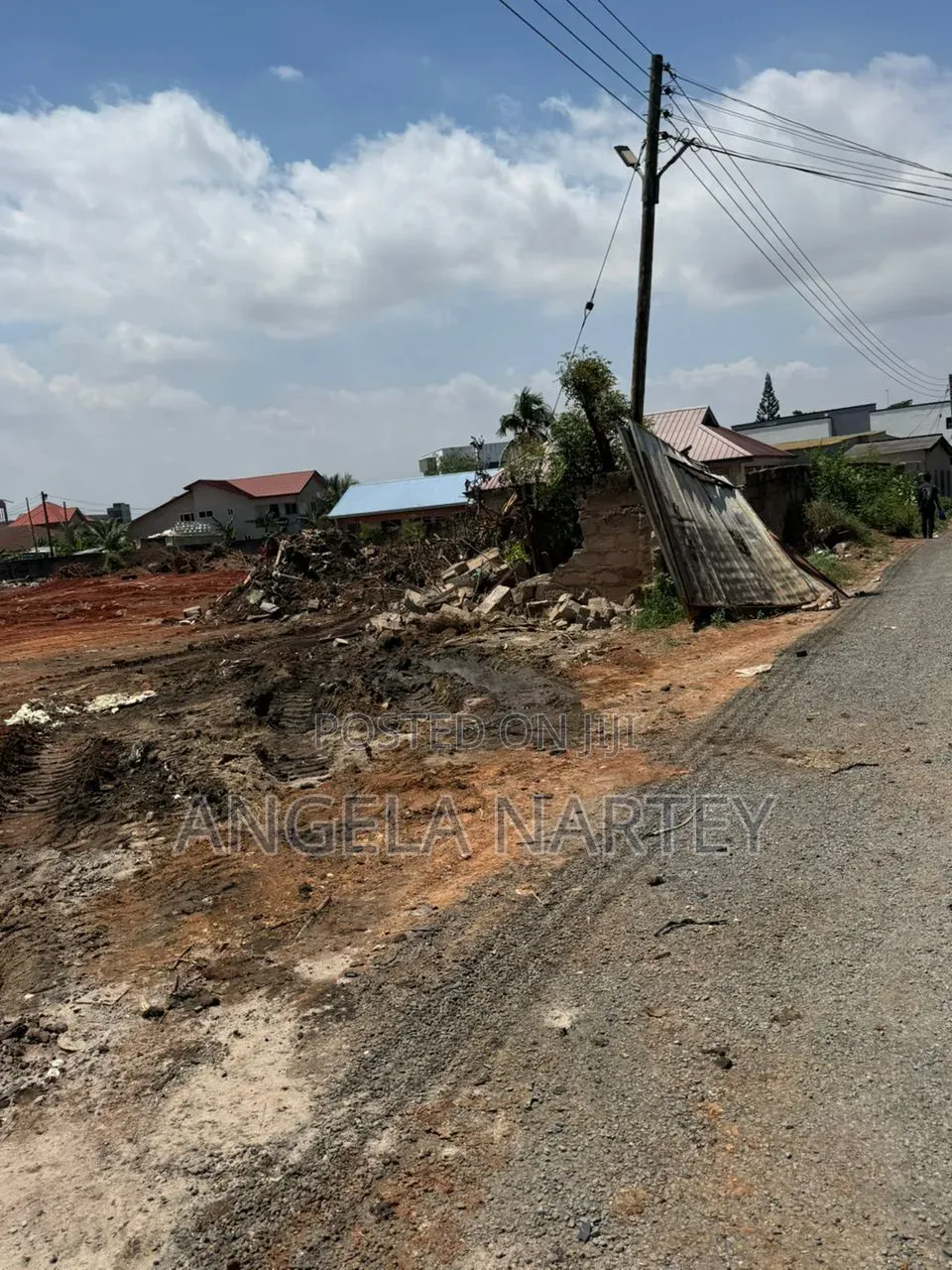 Titled Land for Sale on the 18 Road at Spintex