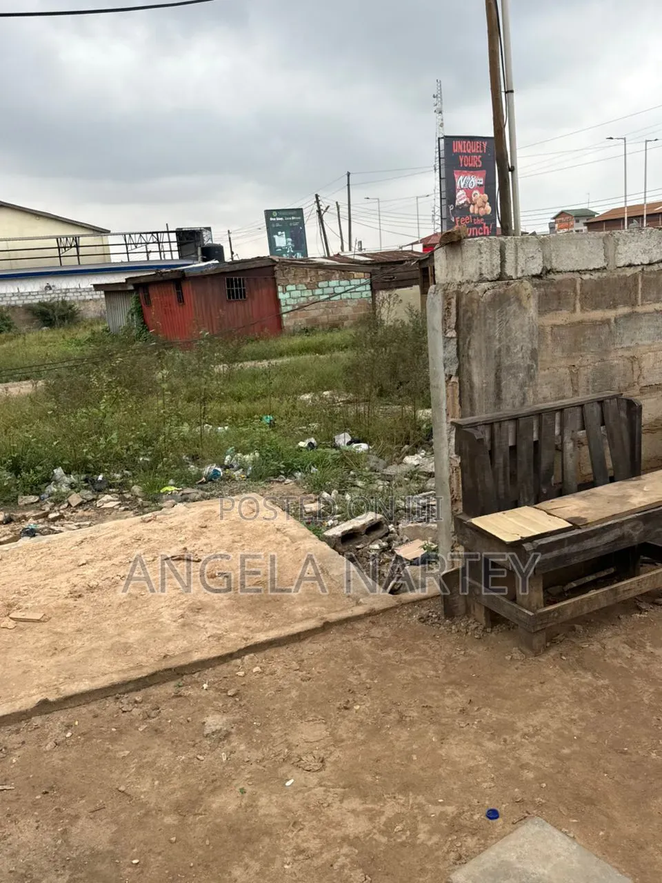 Two Plots for Sale by Main Manet Road