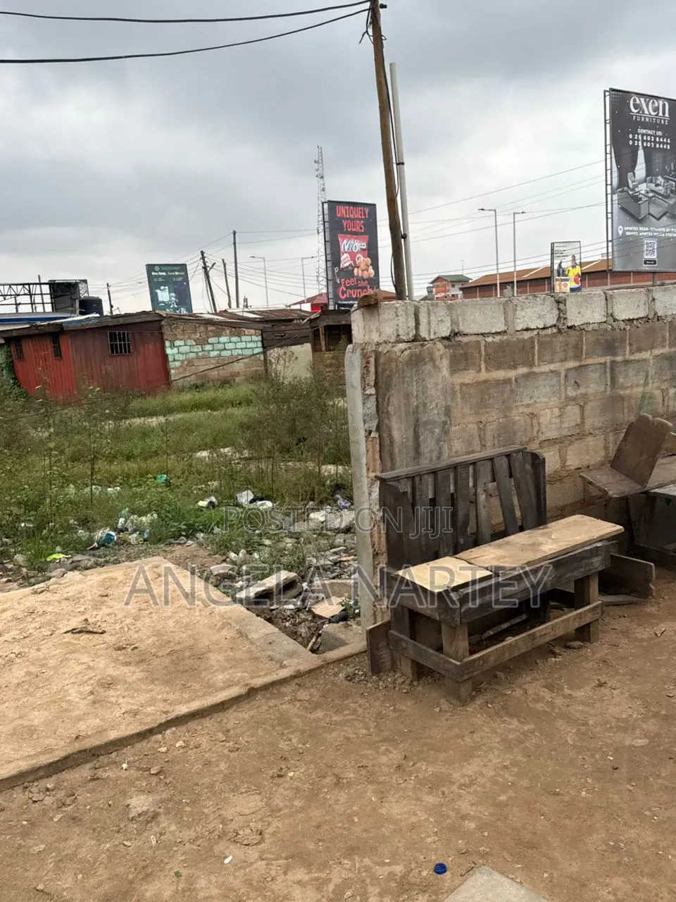 Two Plots for Sale by Main Manet Road