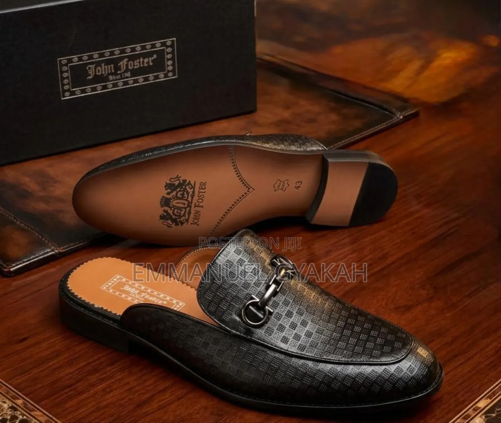 Quality Louis Vintton, John Foster and Balenciaga Half Shoes