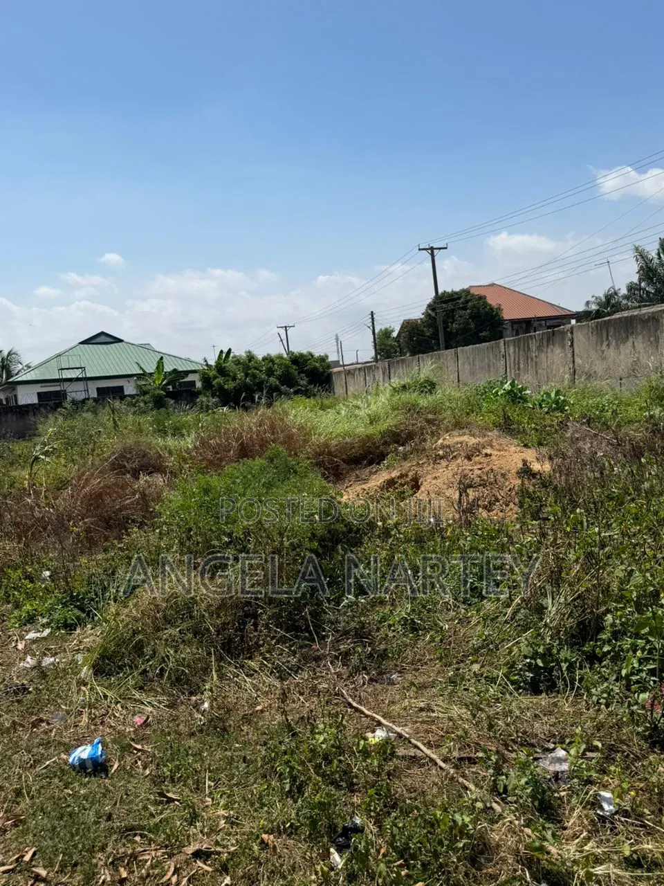 Walled and Gated Two and Half Plot at Community 17- Lashibi