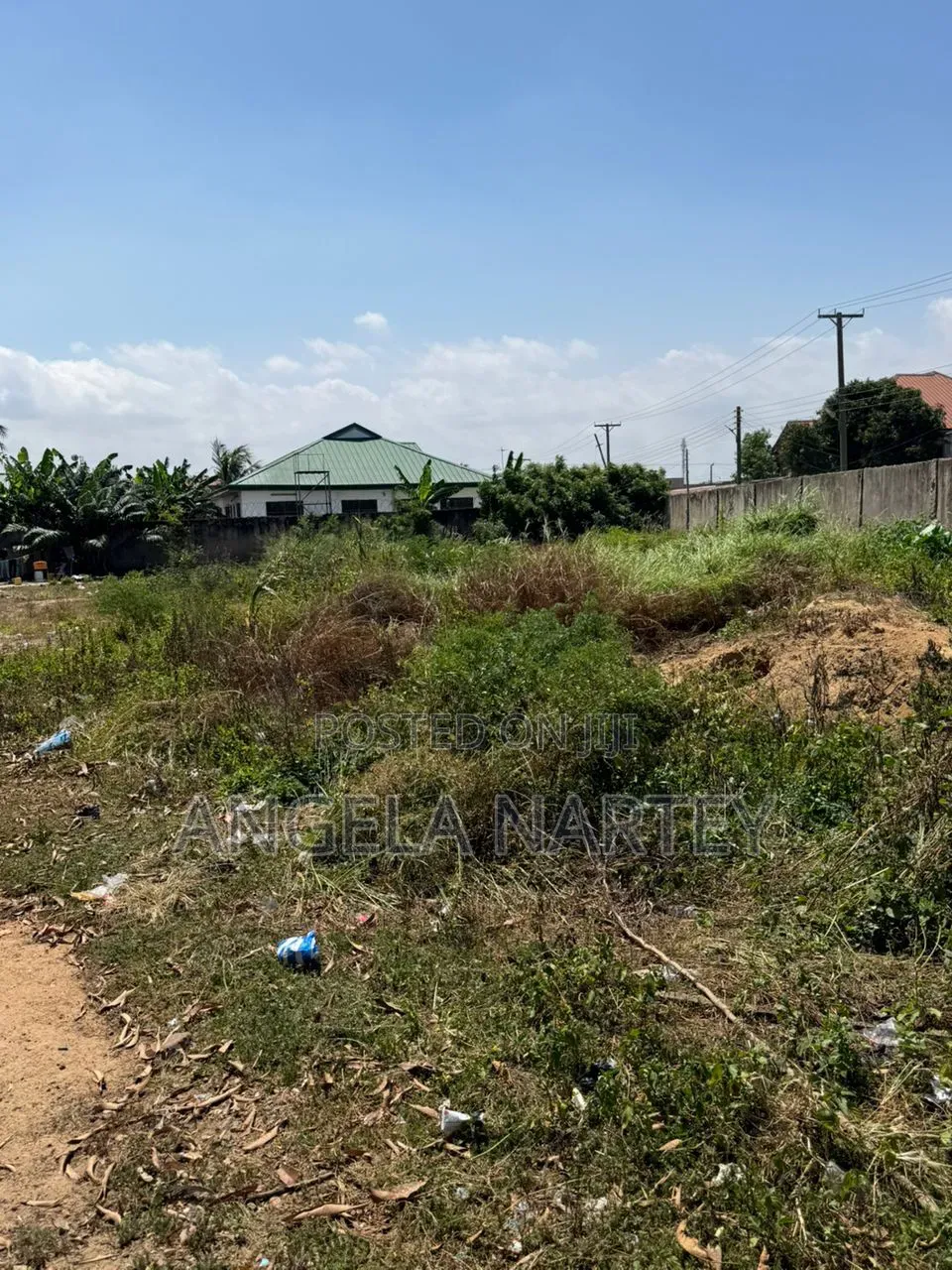 Walled and Gated Two and Half Plot at Community 17- Lashibi