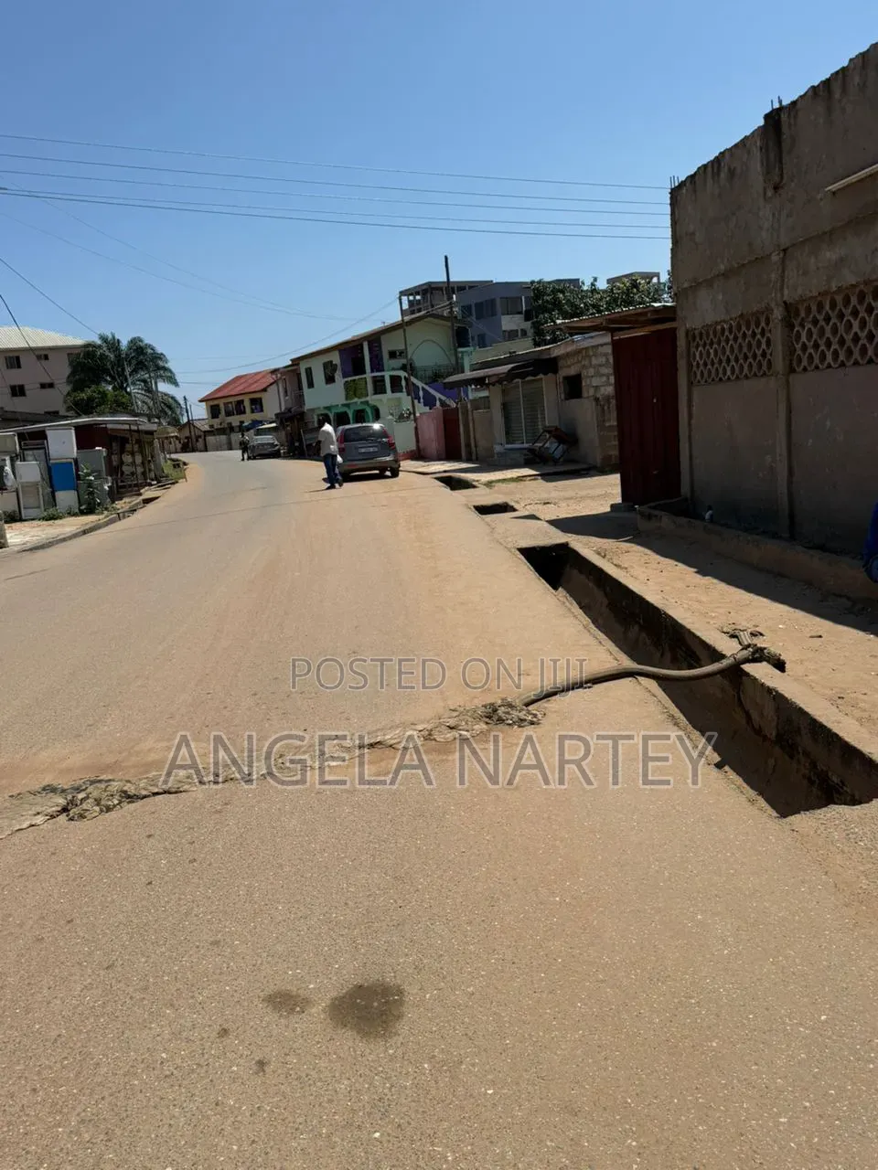Walled and Gated Two and Half Plot at Community 17- Lashibi