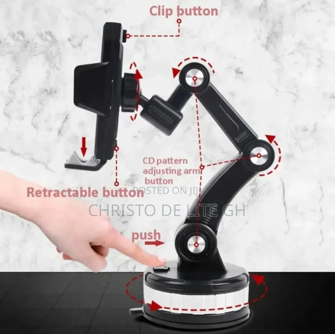 Car Mobile Cell Phone Holder Suction Cup Which Can Be Fixed Stand