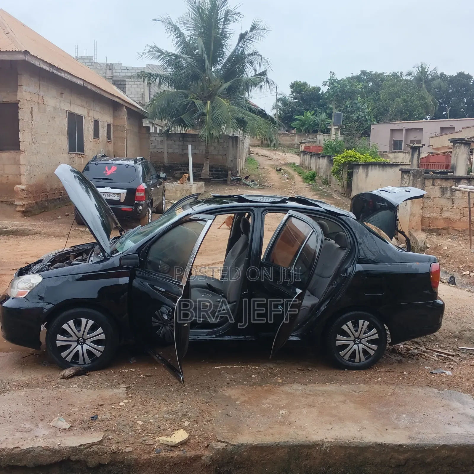 Toyota Echo Sedan 2005 Black