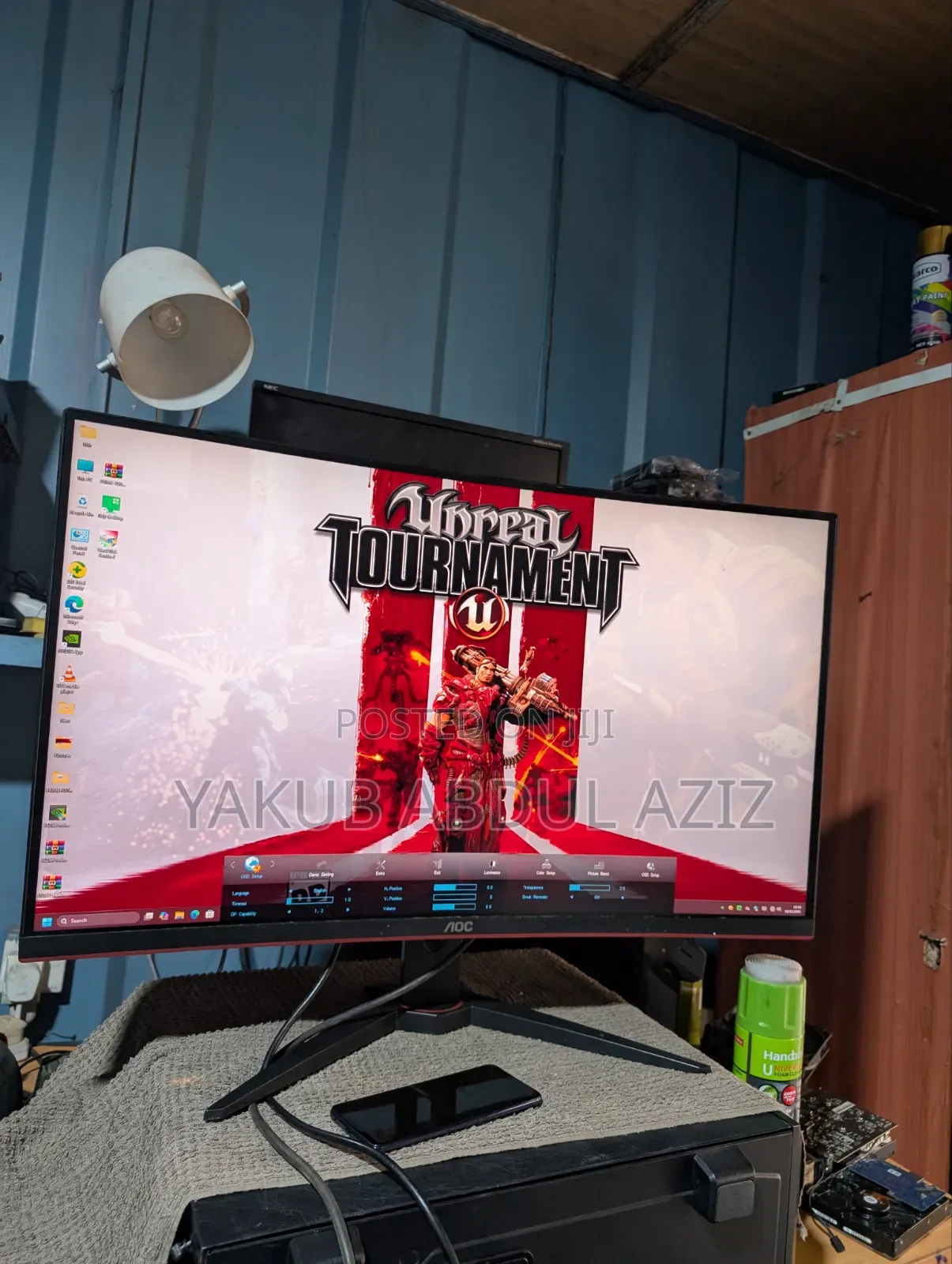32 Inches Carve Gaming Monitor 144hz 2k Resolution