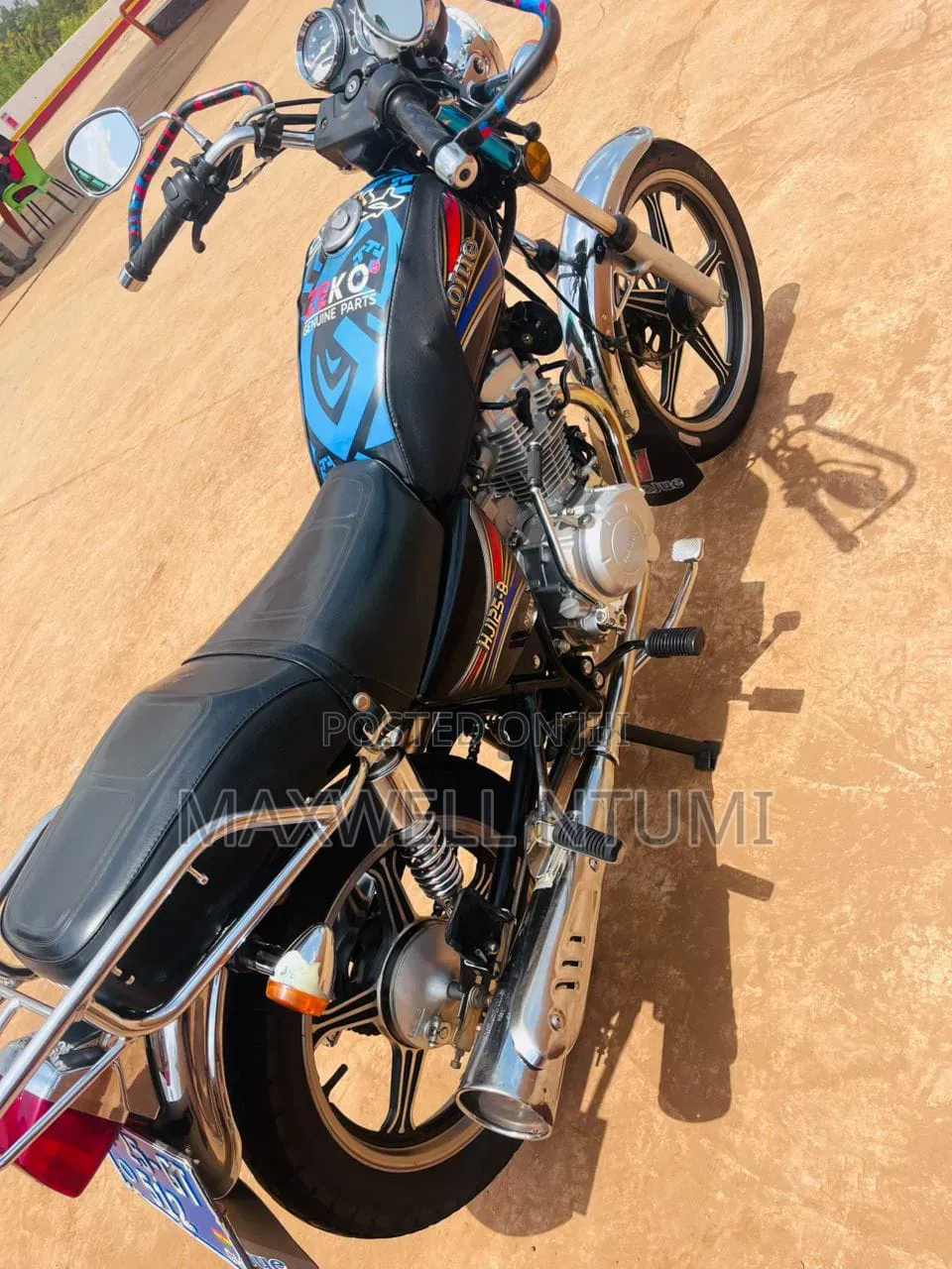 Haojue HJ125-8K 2025 Black