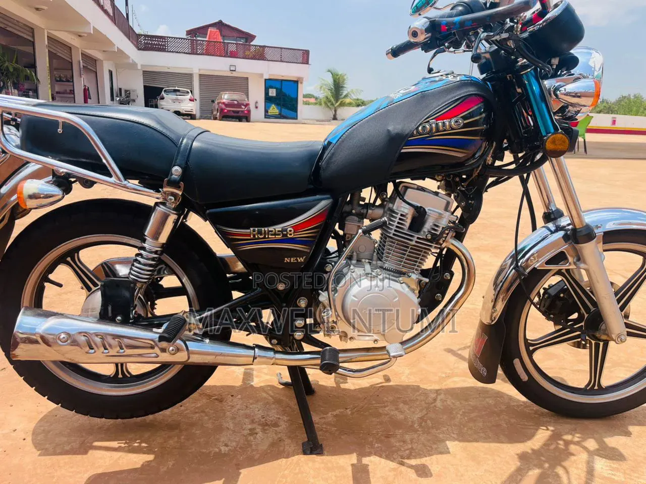Haojue HJ125-8K 2025 Black
