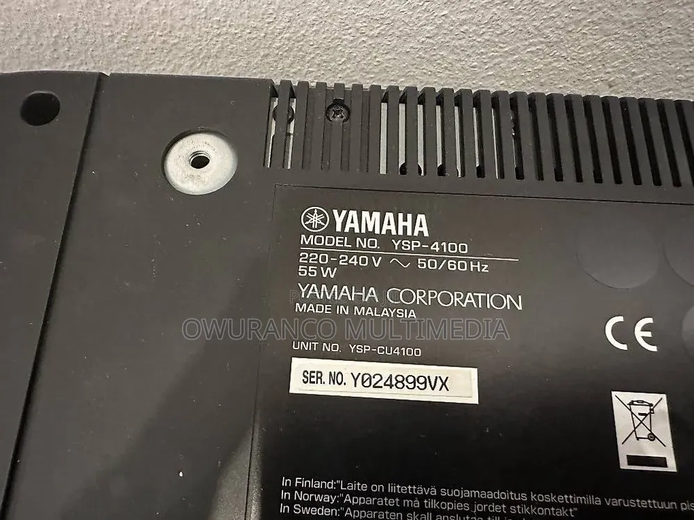 Yamaha YSP-4100 Digital Sound Projector – The Ultimate 7.1 Surround